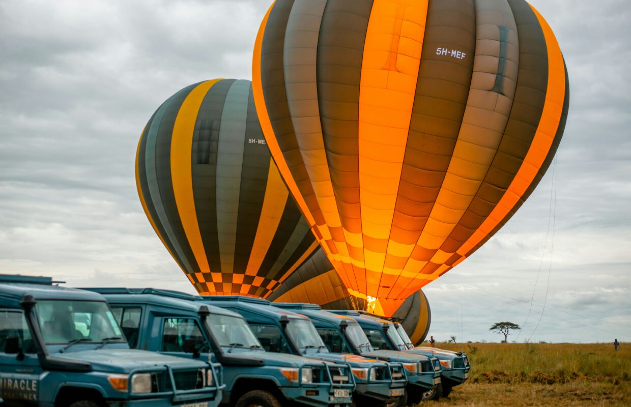 Hot Air Balloon Ride in Queen Elizabeth National Park