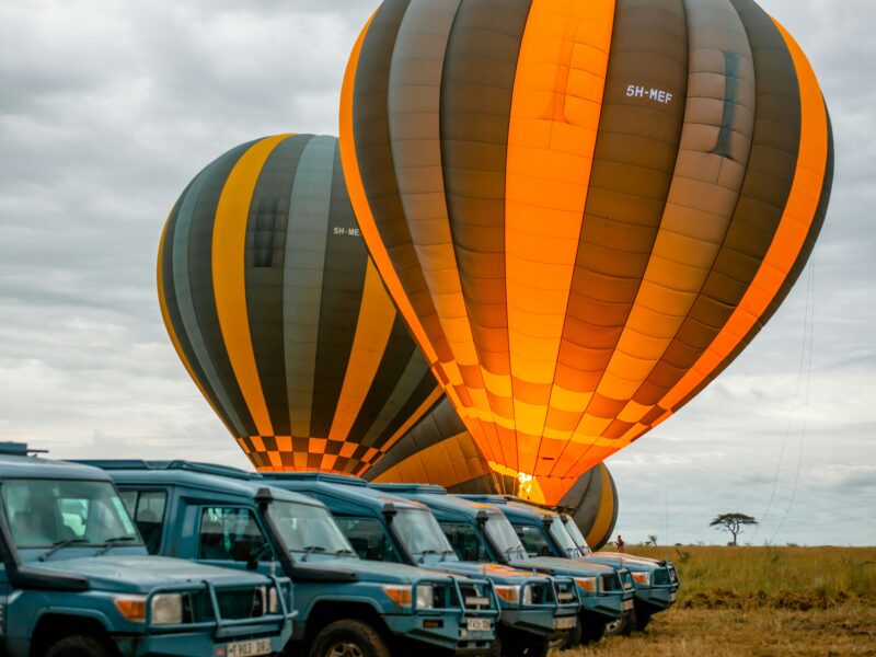 Hot Air Balloon Ride in Queen Elizabeth National Park
