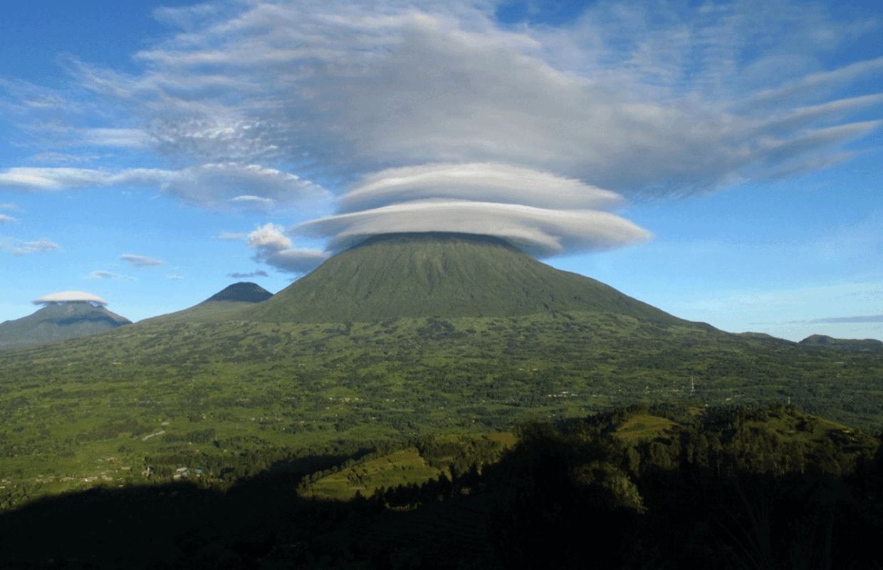 Hiking on Mount Elgon