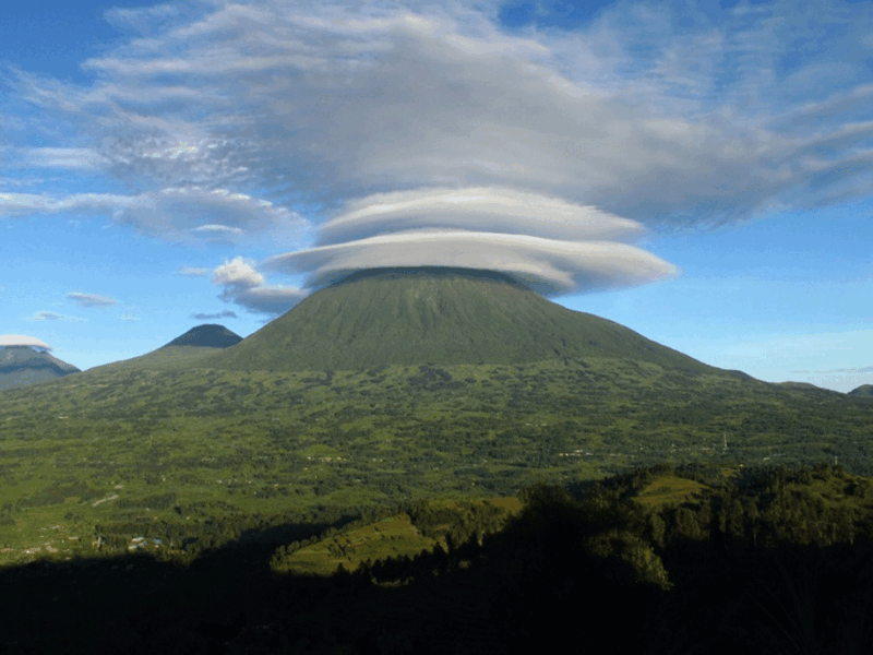 Hiking on Mount Elgon