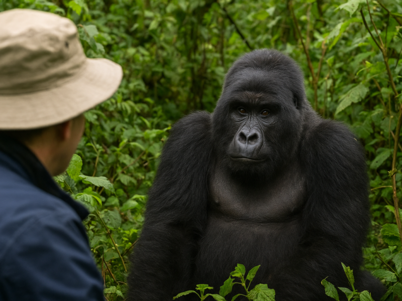 Golden Monkey Habituation in Mgahinga National Park